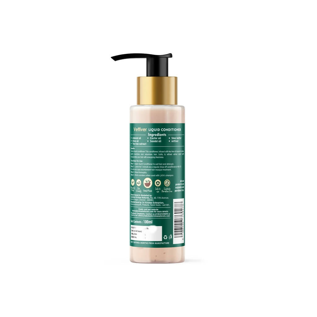 Lakshmi Krishna Naturals Vettiver Liquid Conditioner - DrMediCart