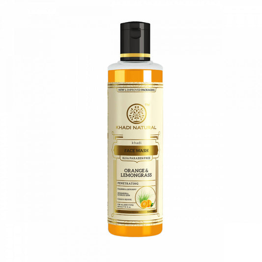 Buy Khadi Natural Orange & Lemongrass Face Wash from DrMediCart, Ship from India to USA