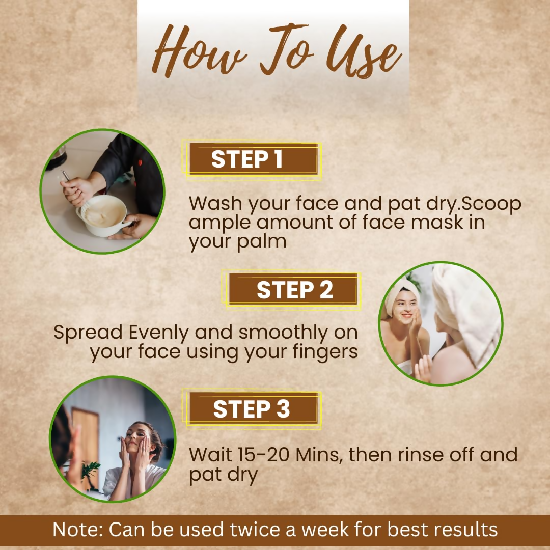 Veda Harvest Multani Mitti Face Pack For Hydrating & Glowing