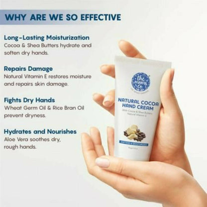The Moms Co. Natural Cocoa Hand Cream - Drmedicart