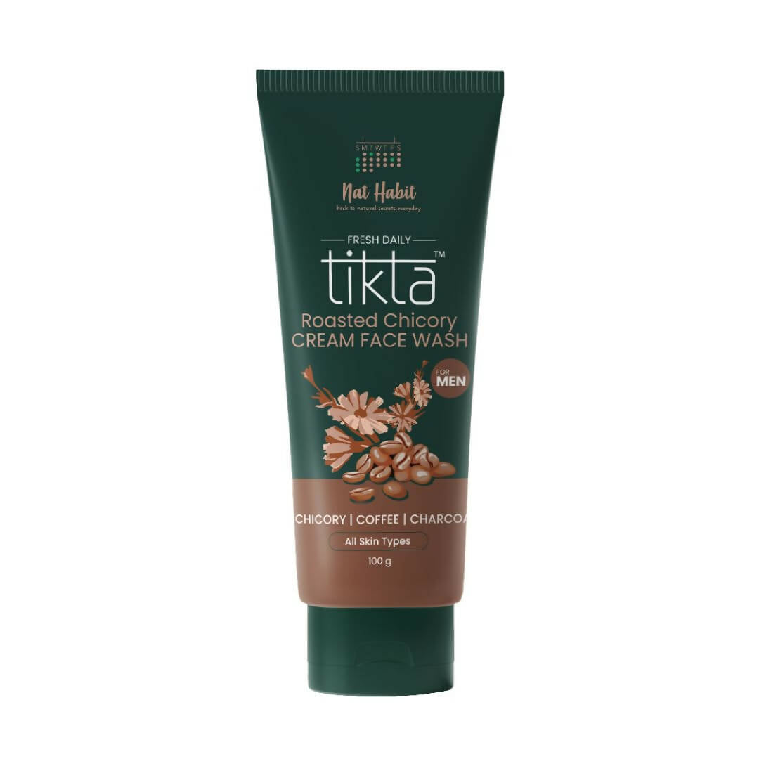 Buy Nat Habit Roasted Chicory Tikta Gel Face Wash for Men from DrMediCart, Ship from India to USA