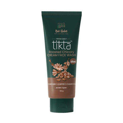 Buy Nat Habit Roasted Chicory Tikta Gel Face Wash for Men from DrMediCart, Ship from India to USA