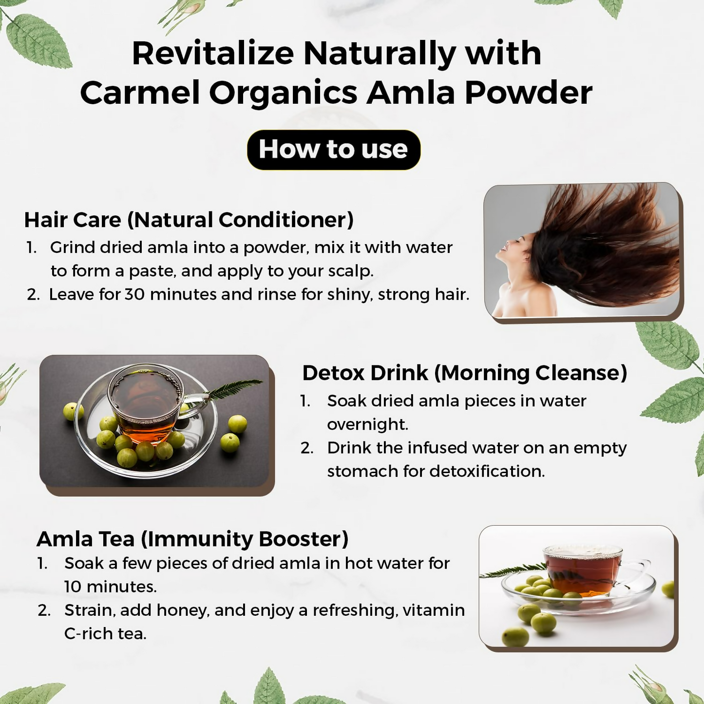 Carmel Organics Amla Fruit Powder