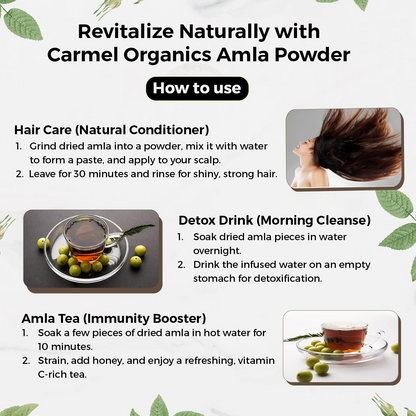 Carmel Organics Amla Fruit Powder