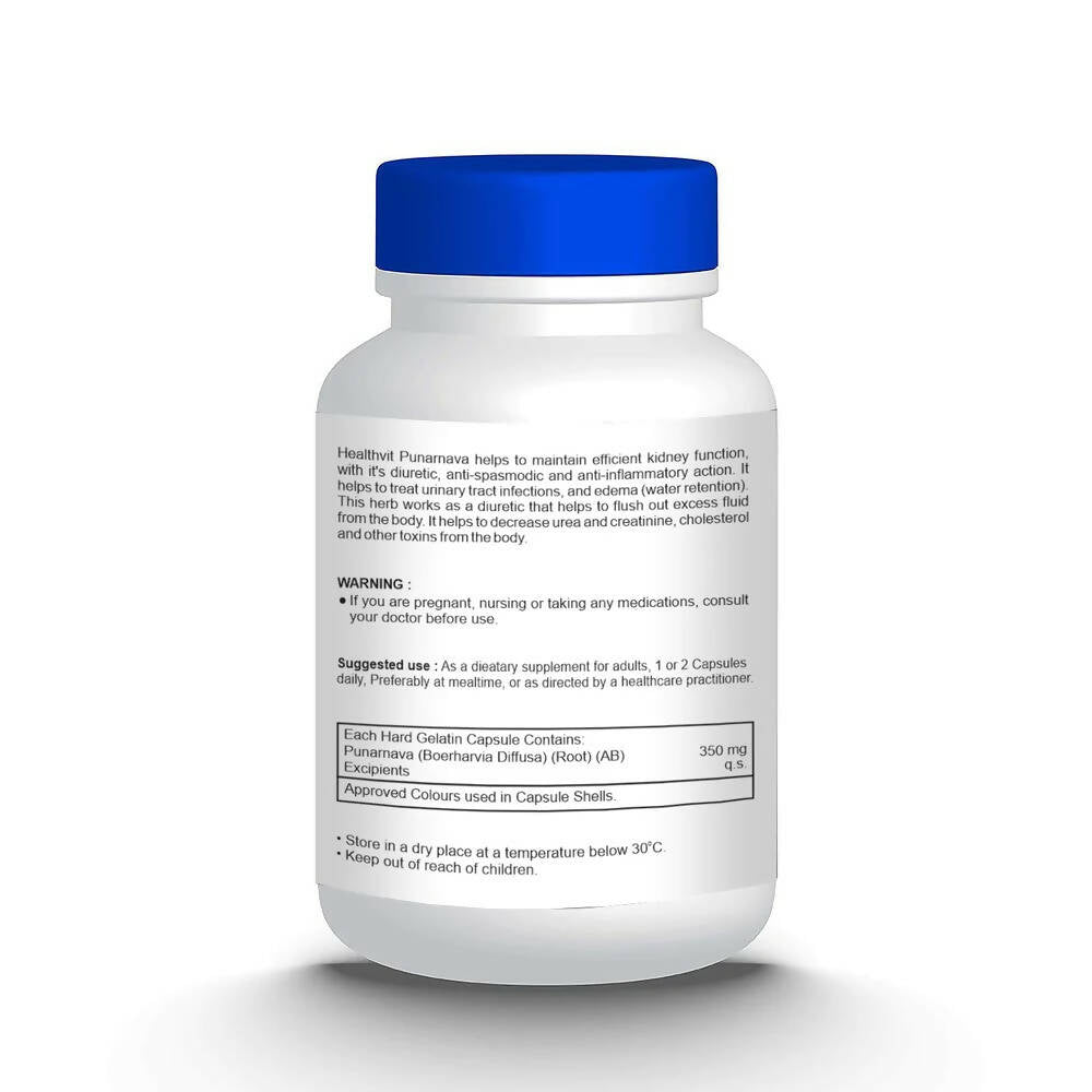 Buy Healthvit Punarnava Capsules from DrMediCart, Ship from India to USA