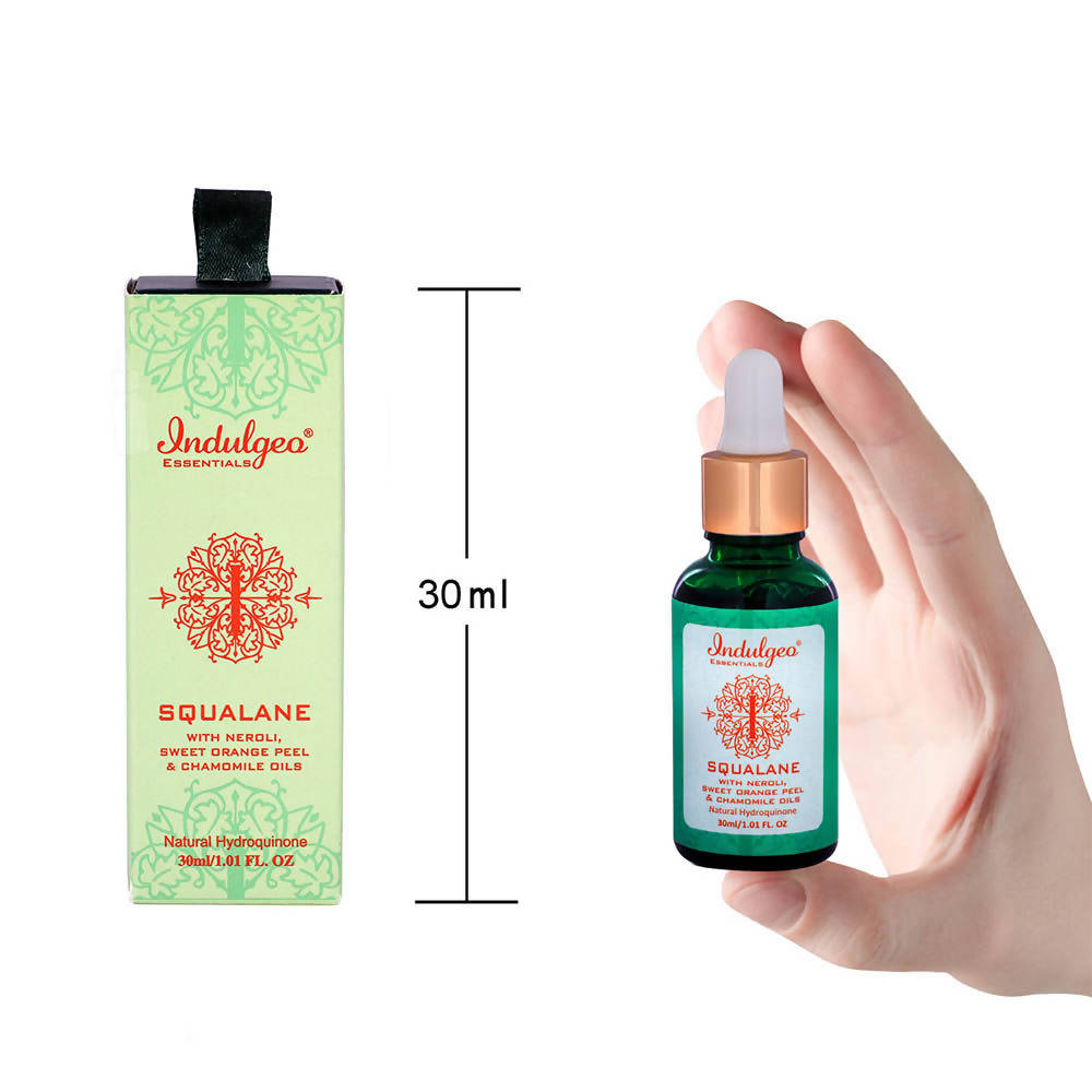 Indulgeo Essentials Squalane With Neroli Sweet Orange Peel And Chamomile Oils