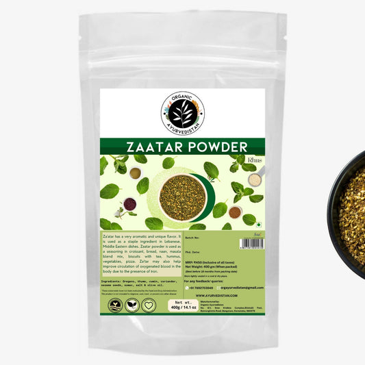 Buy Organic Ayurve USA, Australia, Canada n Zaatar Powder from DrMediCart, Ship from India to USA