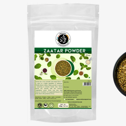 Buy Organic AyurveBUDNEn Zaatar Powder from DrMediCart, Ship from India to USA
