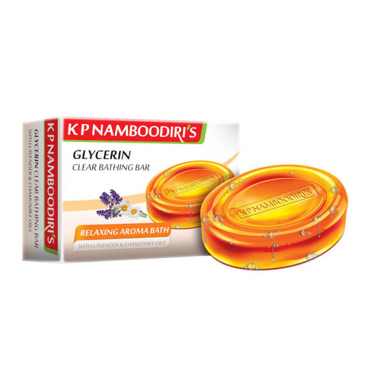 Buy Kp Namboodiri's Glycerin Clear Relaxing Aroma Bathing Bar from DrMediCart, Ship from India to USA