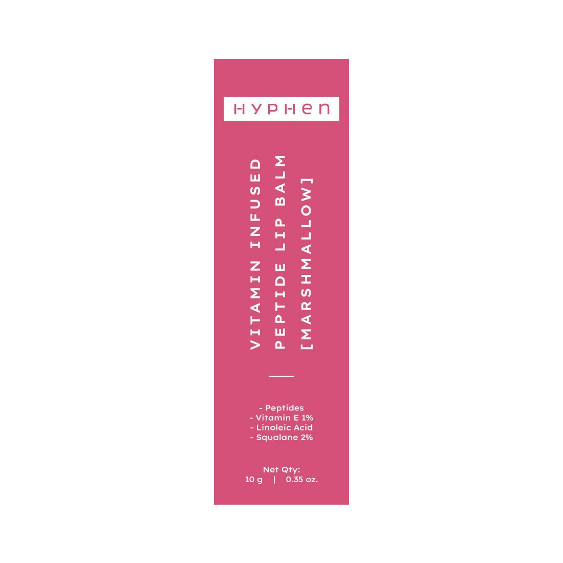Hyphen By Kriti Sanon Marshmallow Vitamin Infused Peptide Lip Balm, Hydrate & Moisturize, Smoothen Lips & Repair Moisture Barrier