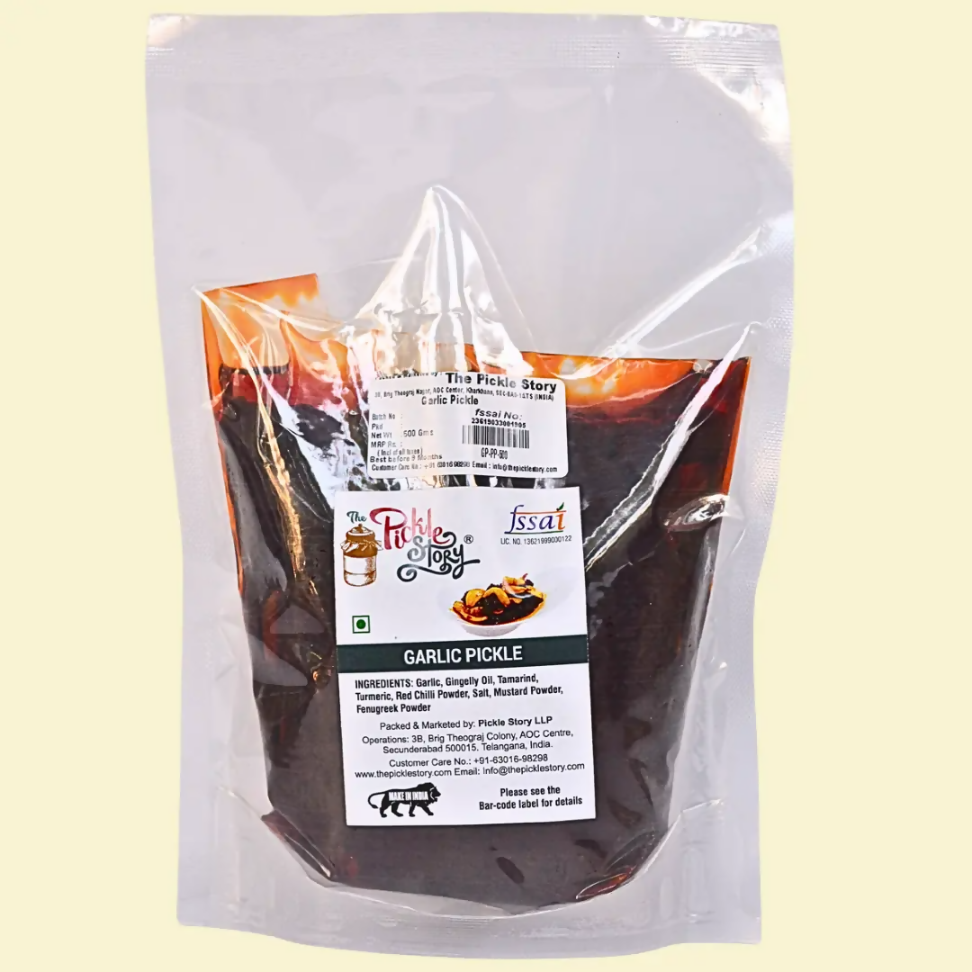 The Pickle Story Garlic Pickle (Lahsun Ka Achar)