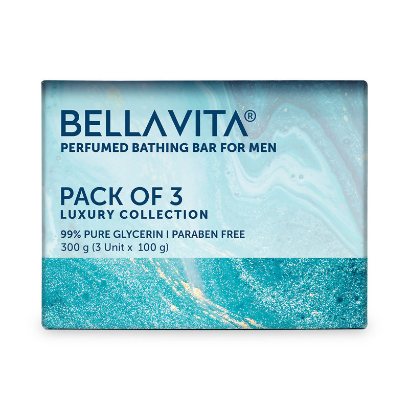 Bella Vita Organic Perfume Bathing Soap Bar For Men