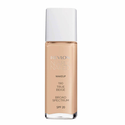 Buy Revlon Nearly Naked Makeup Up SPF 20 - 190 True Beige from DrMediCart, Ship from India to USA