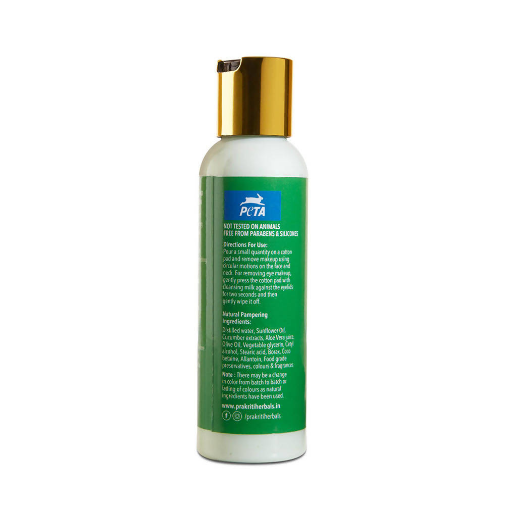 Prakriti Herbals Cleansing Cucumber Aloe Vera Milk