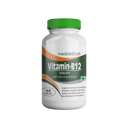 Buy Medilexicon Homeopathy Vitamin-B12 Tablets from DrMediCart, Ship from India to USA