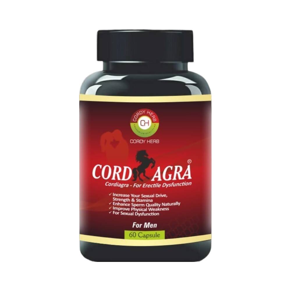 Cordy Herb Mens Sexual Health Supplement Capsules