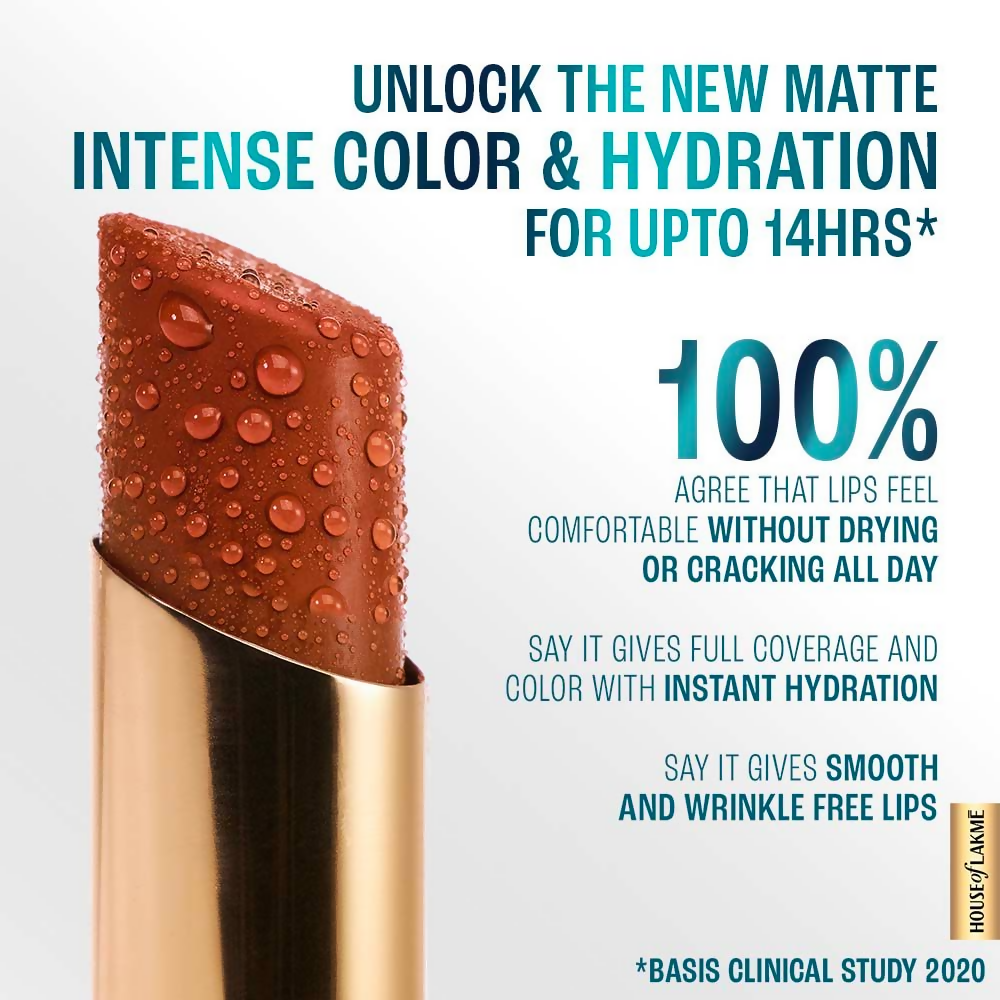 Lakme 9to5 Hya Matte Lipstick - Blush Business