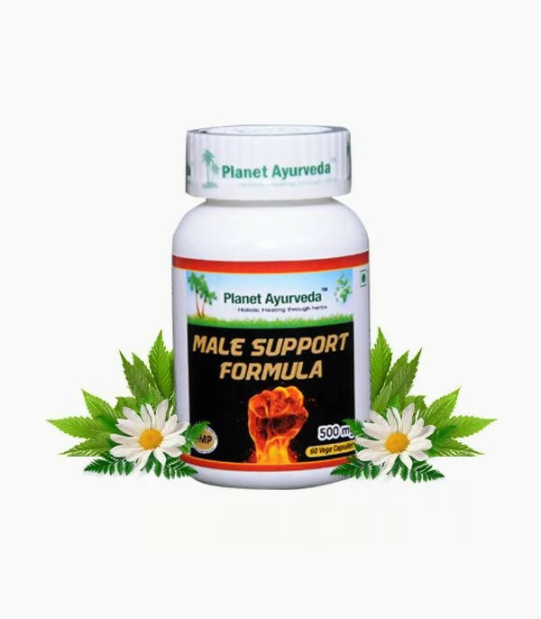 Planet Ayurveda Male Support Formula Capsules