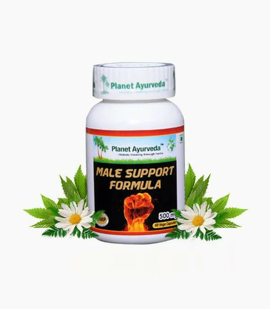 Planet Ayurveda Male Support Formula Capsules