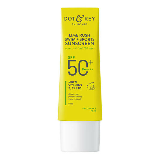 Buy Dot & Key Lime Rush Swim + Sports Sunscreen SPF 50+ from DrMediCart, Ship from India to USA