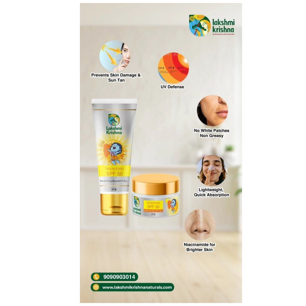 Lakshmi Krishna Sunscreen SPF 50