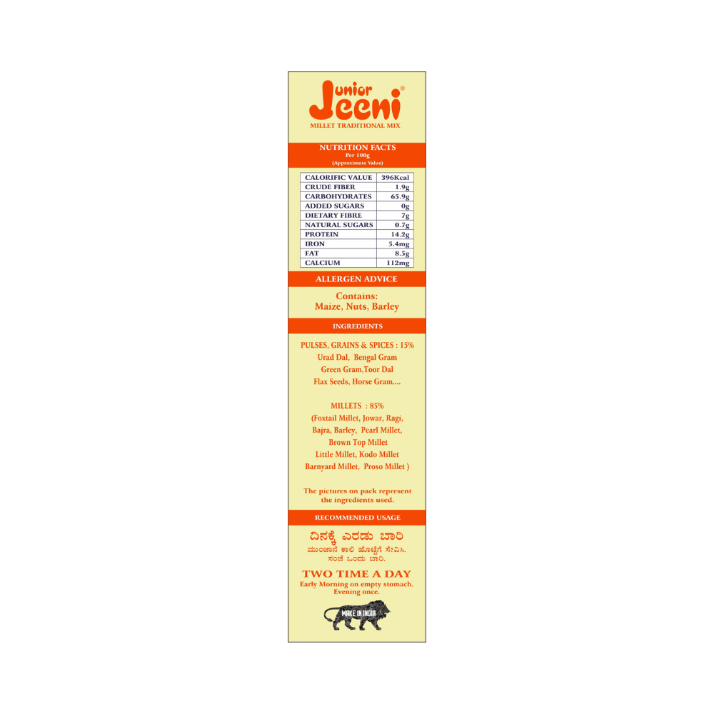 Jeeni Millet Health Mix For Junior