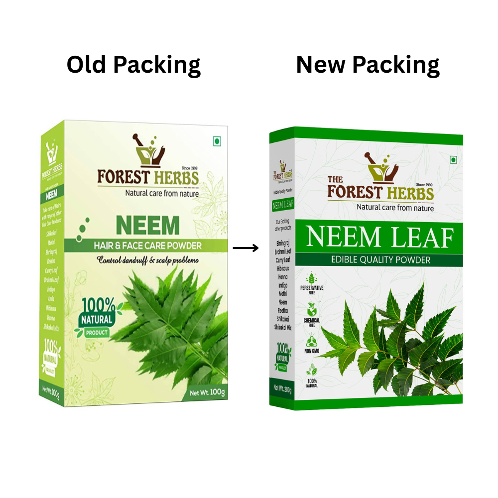 Forest Herbs Neem Hair & Face Care Powder