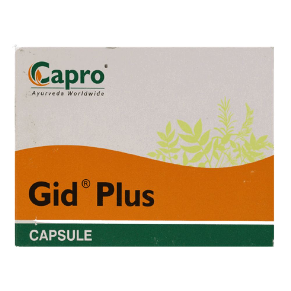 Buy Capro Ayurveda Gid Plus Capsules from DrMediCart, Ship from India to USA
