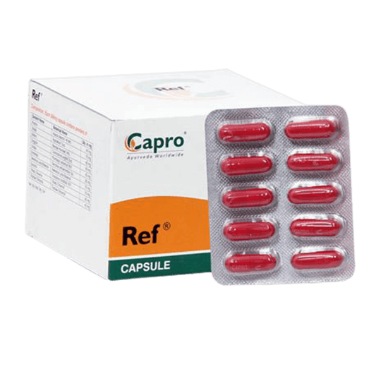Buy Capro Ayurveda Ref Capsules from DrMediCart, Ship from India to USA