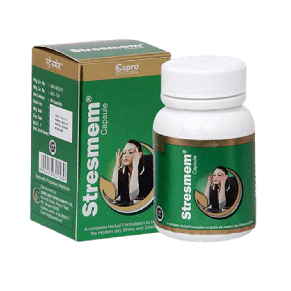 Capro Ayurveda Stresmem Capsule