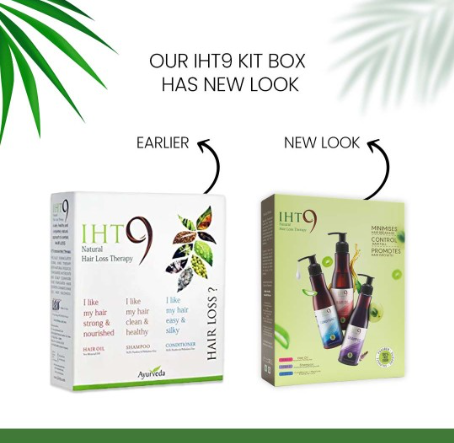 Lass Naturals IHT9 Anti Hair Loss Therapy Kit
