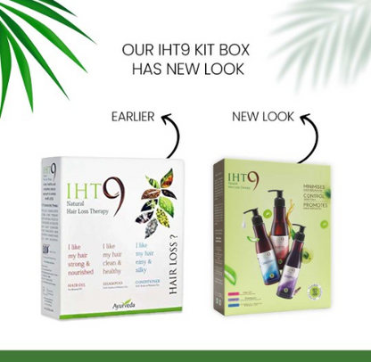 Lass Naturals IHT9 Anti Hair Loss Therapy Kit