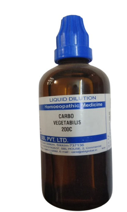 SBL Homeopathy Carbo Vegetabilis Dilution