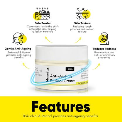 Masofta Anti Ageing Retinol Night Cream