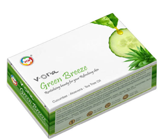 Buy VCN V-Ora Green Breeze Soap from DrMediCart, Ship from India to USA