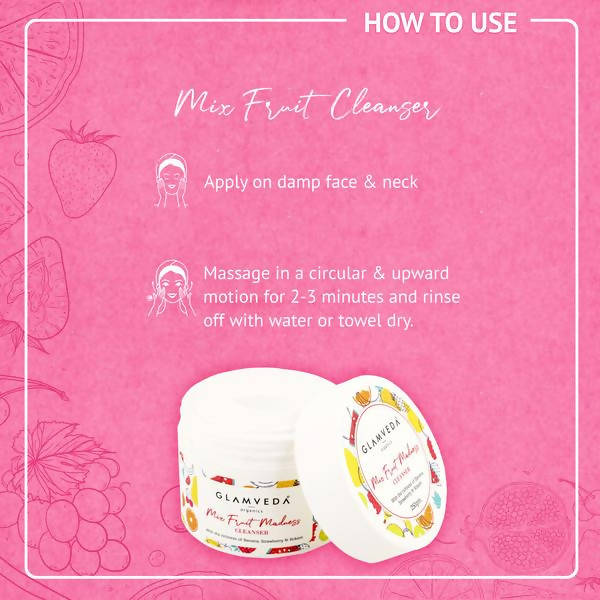 Glamveda Mix Fruit Madness Cleanser