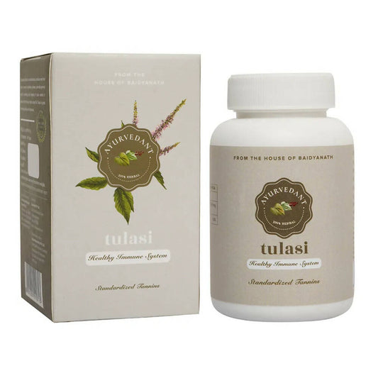 Buy Baidyanath Jhansi Ayurvedant Tulasi Capsules from DrMediCart, Ship from India to USA