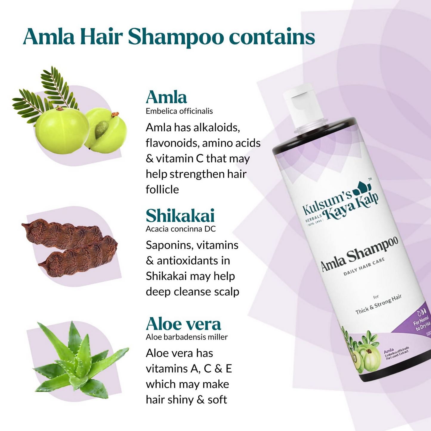 Kulsum's Kaya Kalp Amla Shampoo For Thick & Strong Hair