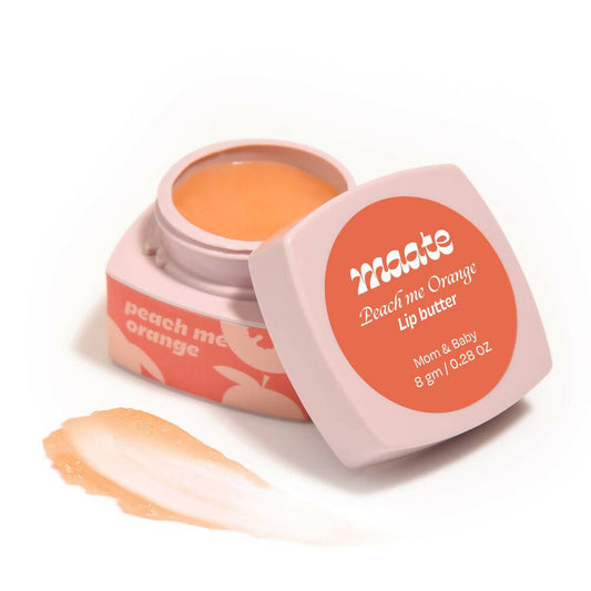 Buy Maate Lip Butter | Packed with Vitamin C For Ultra Moisturized Lips | Enriched with Peach And Orange from DrMediCart, Ship from India to USA