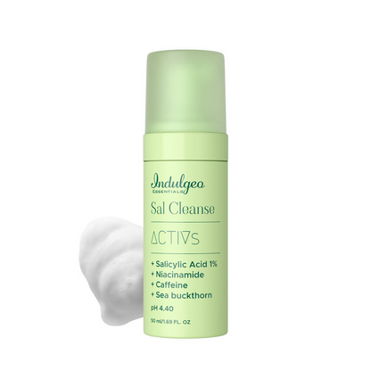 Indulgeo Essentials Sal Cleanse - Salicylic Acid Foaming Face Wash