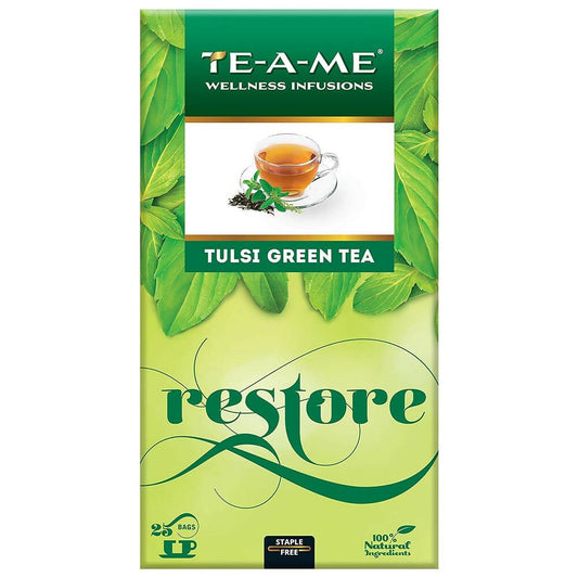 Buy TE-A-ME Restore Tulsi Green Tea Bags from DrMediCart