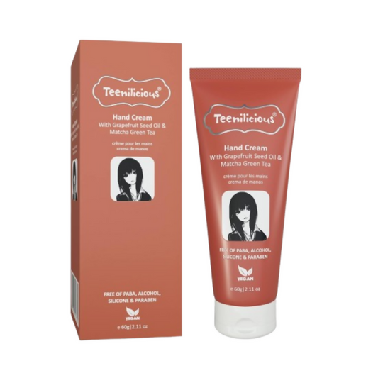 Teenilicious Hand Cream With Grapefruit Seed Oil & Matcha Green Tea