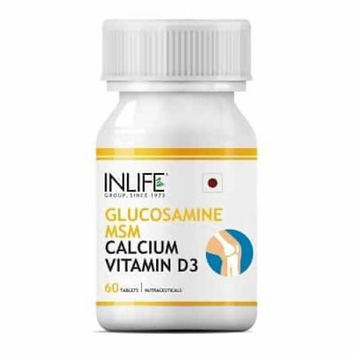 Buy Inlife Glucosamine MSM Calcium Vitamin D3 Tablets from DrMediCart, Ship from India to USA