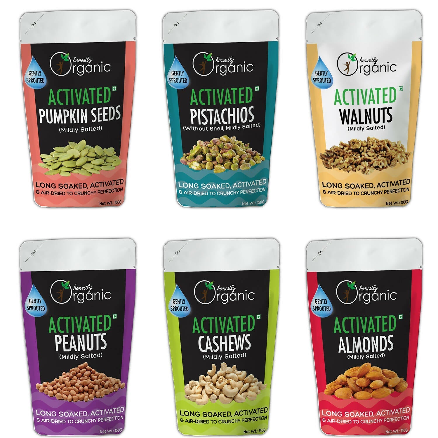 D-Alive Honestly Organic Activated Pumpkin Seeds - Drmedicart