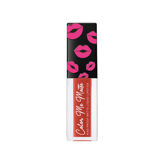 Jaquline USA Color Me Matte Liquid Lipstick  - Spice Orange