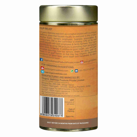 Buy Organic Wellness Cinnamon Liquid Yoga Leaf Tea Tin Pack from DrMediCart, Ship from India to USA