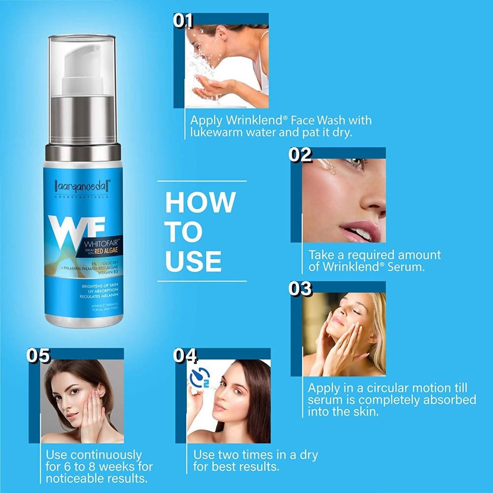 Aaryanveda Whitofair Serum With Red Algae