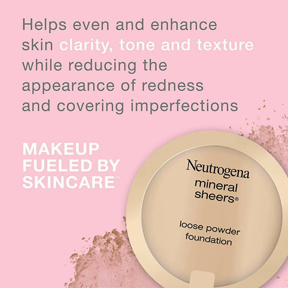 Neutrogena Mineral Sheers Loose Powder Foundation, Natural Beige 60 - DrMediCart
