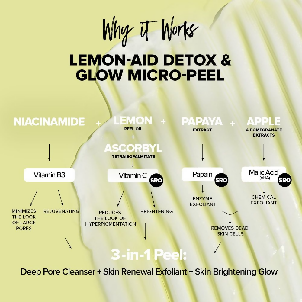 Nudestix Nudeskin Lemon-Aid Detox & Glow Micro-Peel