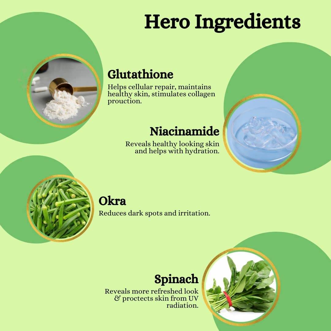 Blushlin 3% Glutathione +10% Vitamin C Face Serum